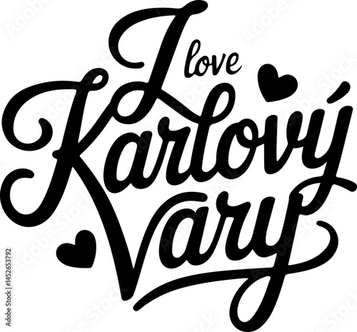 I Love Karlovy Vary Czech Republic