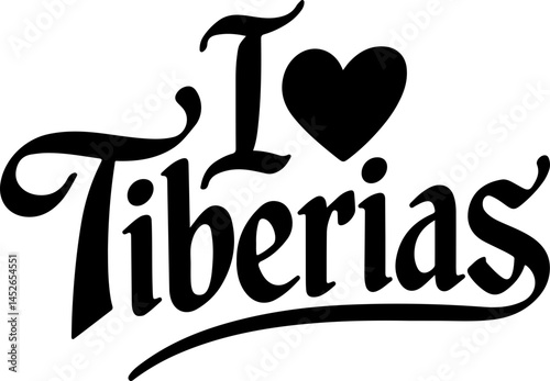 I Love Tiberias City Design