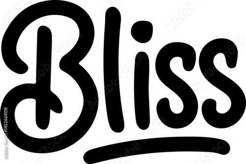 Bliss Handwritten Bold Font Design