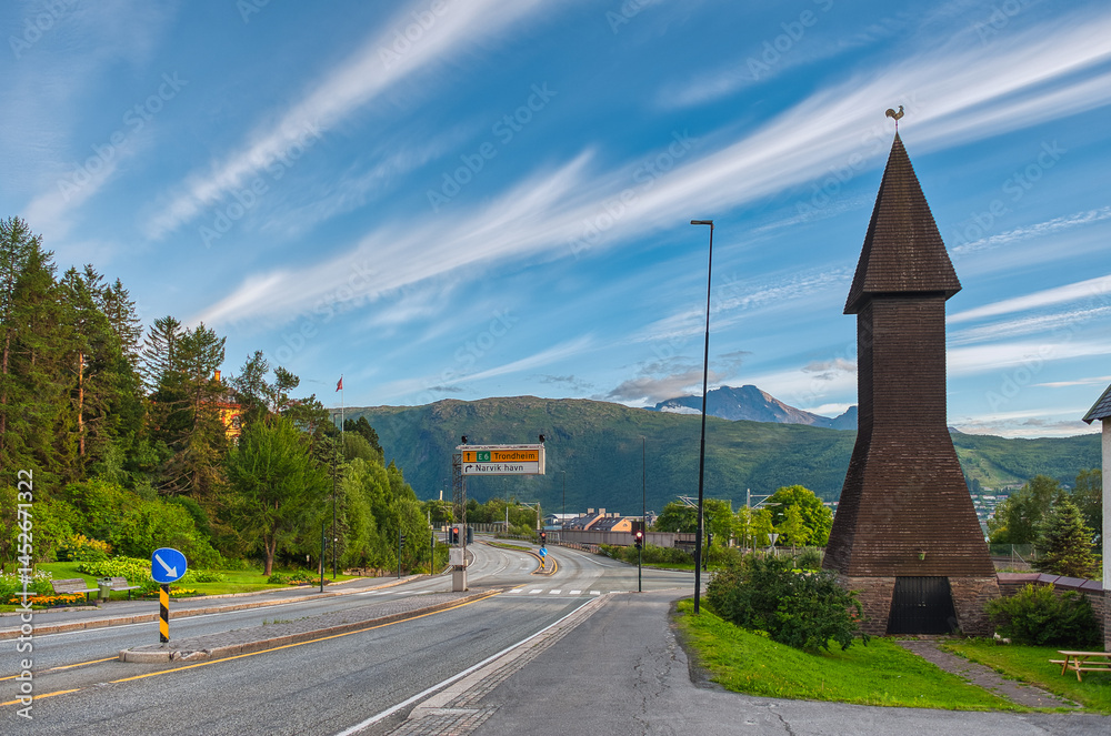 Narvik is a municipality and town in Norway, located in the province of Nordland, in the traditional district of Ofoten.