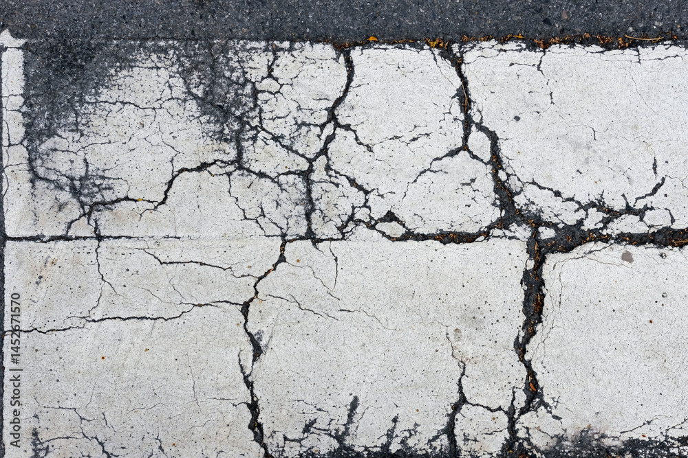 Fototapeta premium old cracked wall