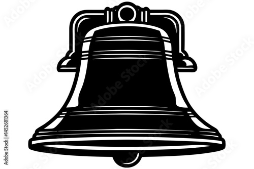 bell isolated on white background