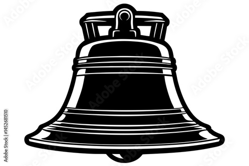 bell isolated on white background