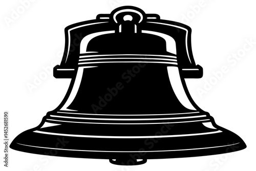 bell isolated on white background