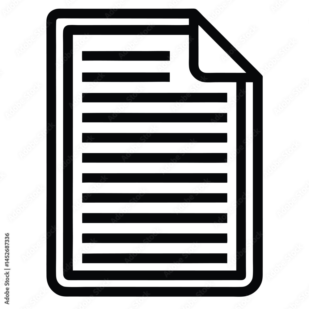 Digital Document Icon for Online Records Digital Document Icon for Online Records