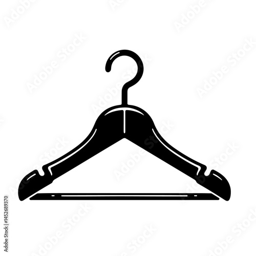 Clothes Hanger Silhouette for Fashion and Organization Design
