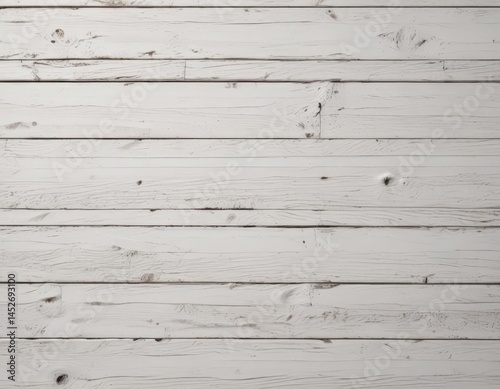 Rustic white wood planks, textured grain visible, decor, aged, clean