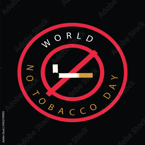 World No-Tobacco Day Logo 