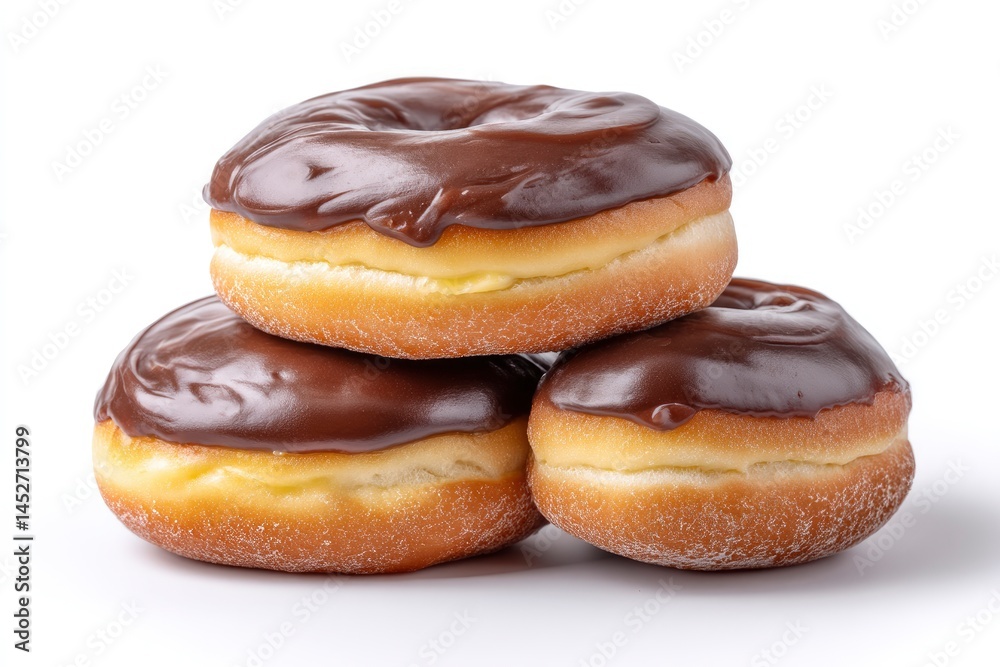 Chocolate Donut Stack Chocolate Donut Stack