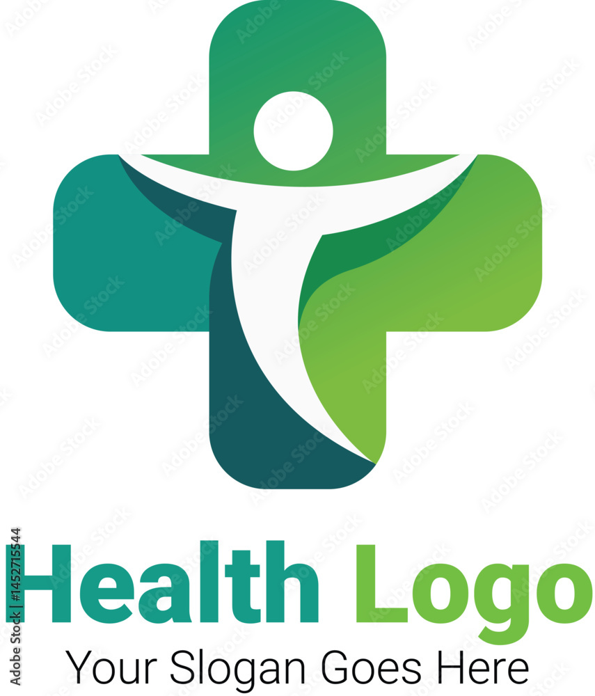 Obraz premium Vector Health care logo design template 