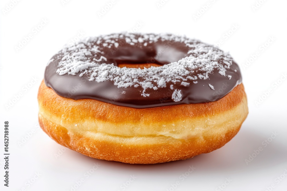 Chocolate Glazed Donut with Sprinkles Chocolate Glazed Donut with Sprinkles