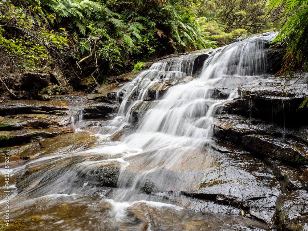 Fototapeta premium Leura Falls in Blue mountains, Australia