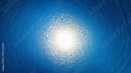 Shining Portal to Light: An artistic perspective of luminous orb, exuding a surreal and ethereal atmosphere of abstract energy, swirling with an array of vibrant blue hues.