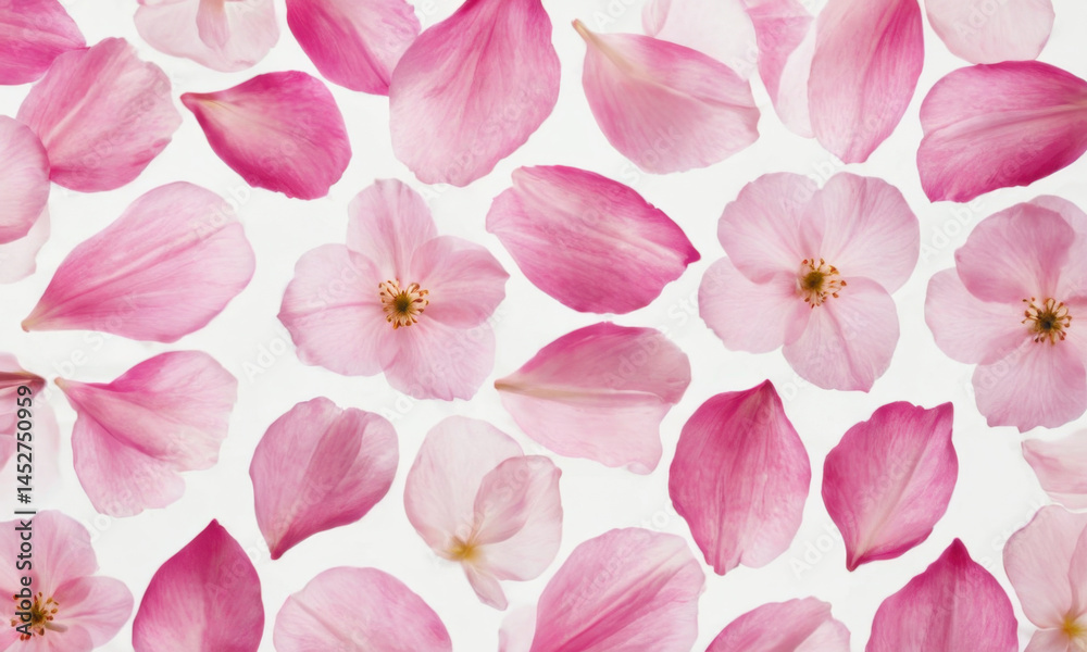 A close-up shot of pink flowers on a white surface
