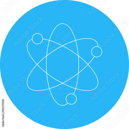 Science icon single vector illustration