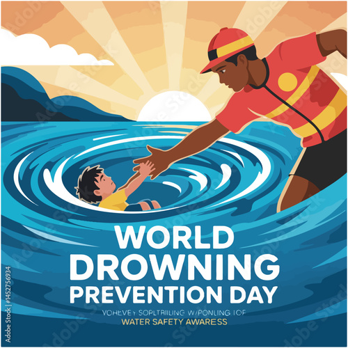 Promote awareness, save lives—support World Drowning Prevention Day with impactful visuals.
