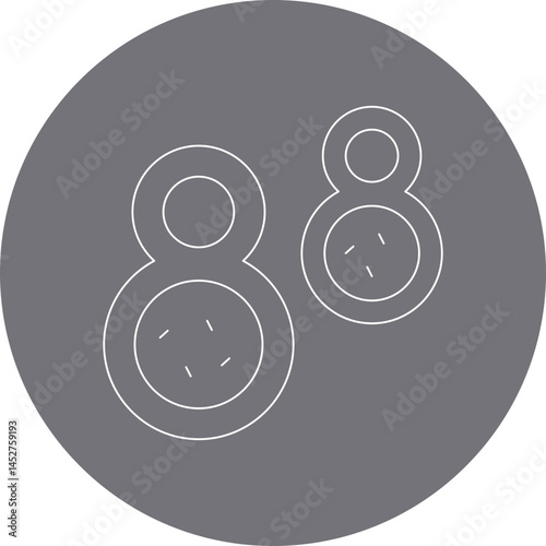 Chemical icon single vector illustration