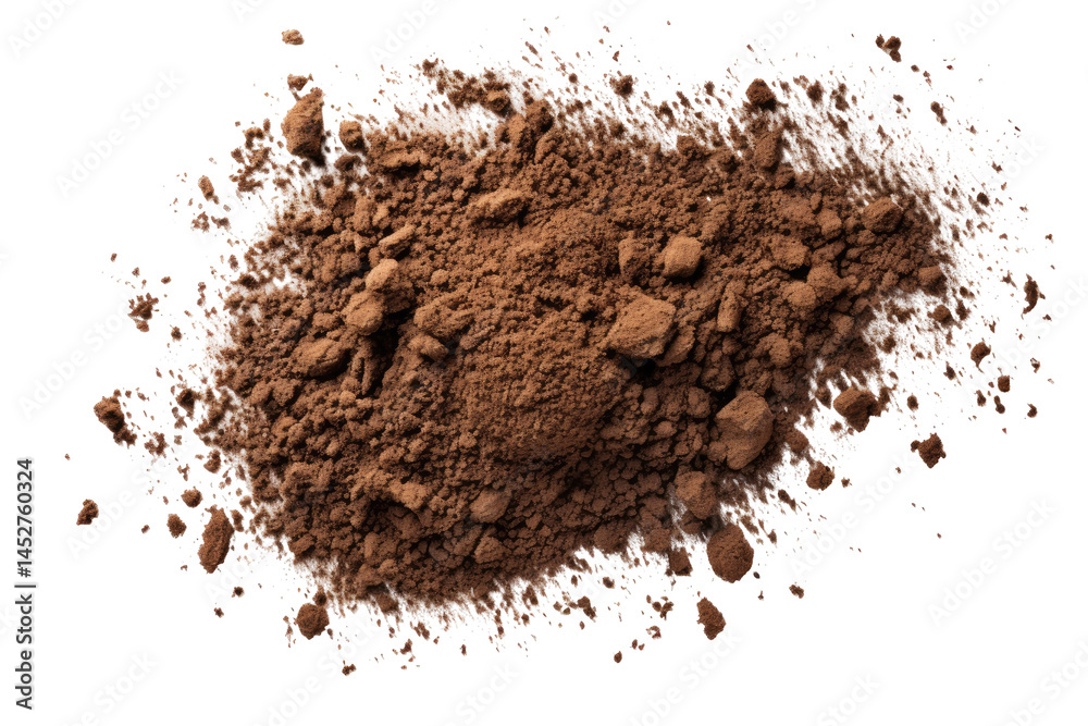falling humus ground soil top view falling humus ground soil top view