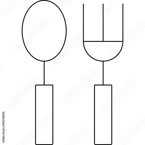 Crockery icon single vector illustration