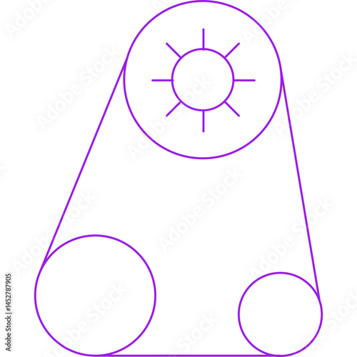 Safety pin icon single vector illustration