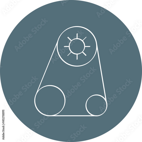 Safety pin icon single vector illustration
