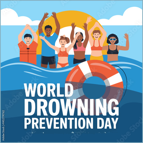 Promote awareness, save lives—support World Drowning Prevention Day with impactful visuals.
