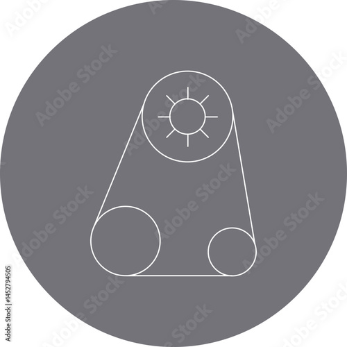Safety pin icon single vector illustration