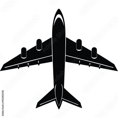 passenger plane graphic