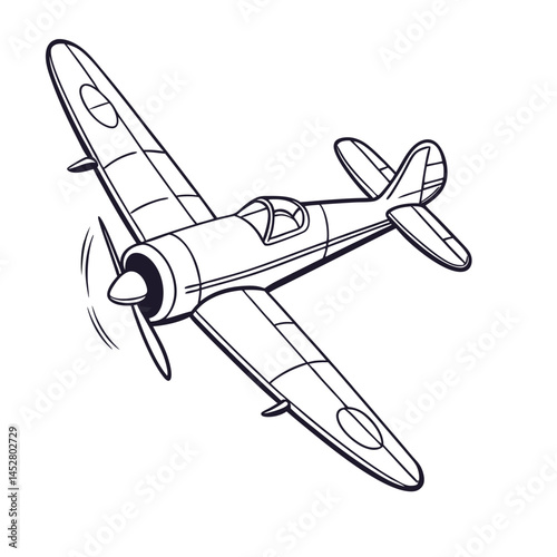 airplane top view
