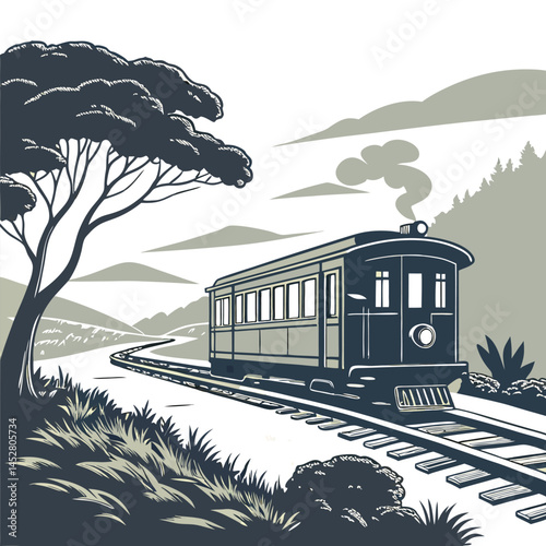 subway train clipart