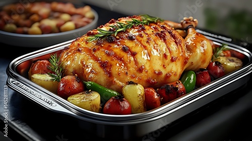 Roasted Chicken with Vegetables