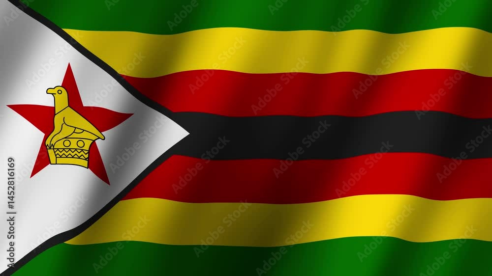 Exploring the vibrant colors and symbolism of the Zimbabwe national flag