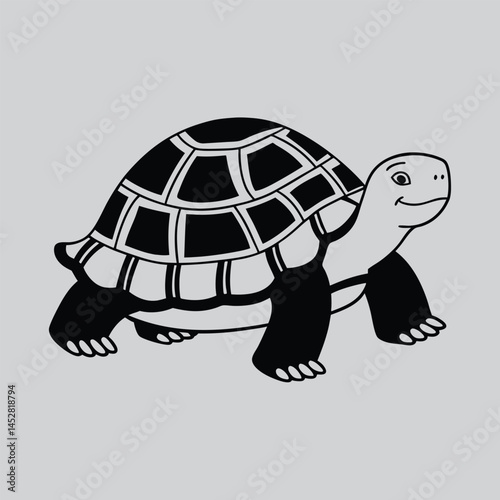 Tribal Style Turtle Illustration