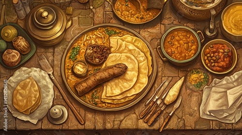A Feast of Flavors: An Abundant Table of Indian Cuisine