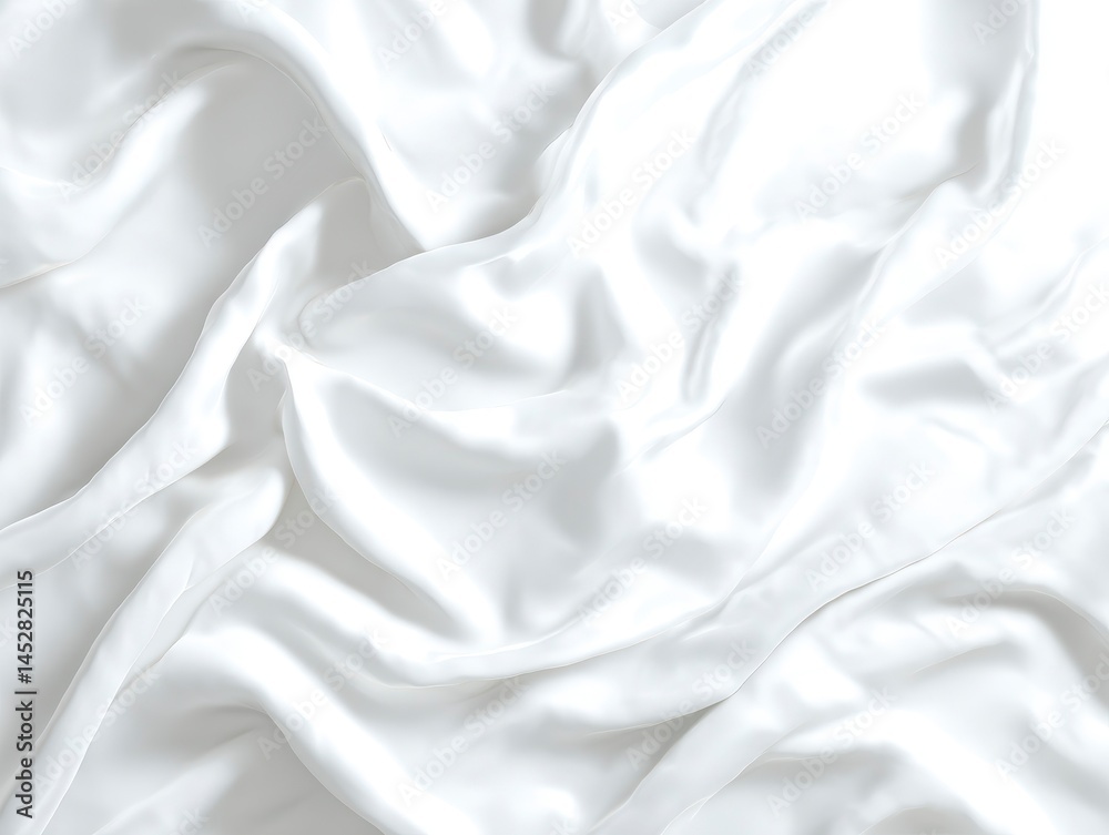 Obraz premium Abstract luxury white fabric texture background