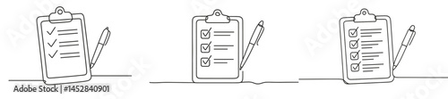 Planning and organizing tasks with checklists on clipboard and pen for effective time management