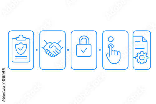 Steps for secure data processing in digital transactions to ensure user safety and privacy