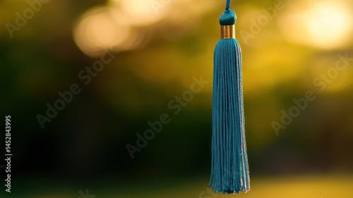Wallpaper Mural Teal Graduation Tassel Outdoors, Achievement Symbol Torontodigital.ca