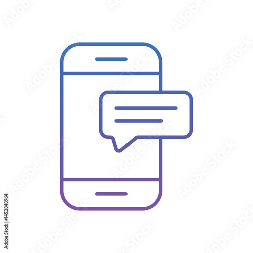 Sms Vector icon