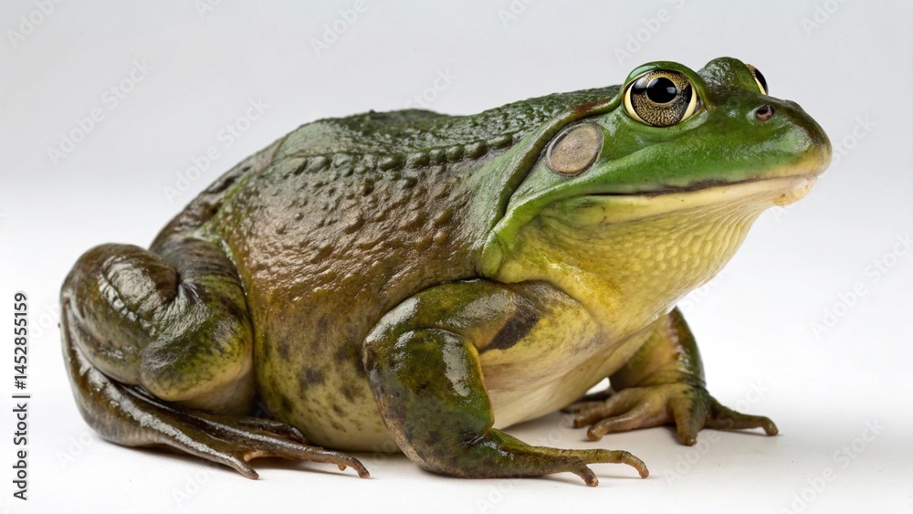 Fototapeta premium Bullfrog on studio background