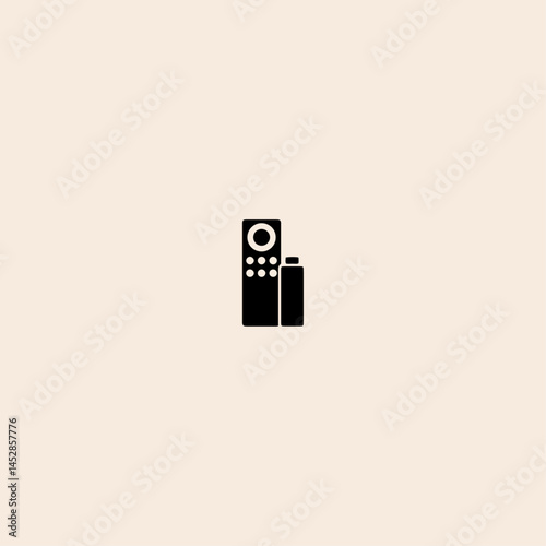 Remote control icon flat vector design.