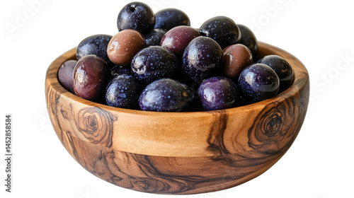 Wallpaper Mural Assorted Mixed Olives in Wooden Bowl on White Background PNG

 Torontodigital.ca