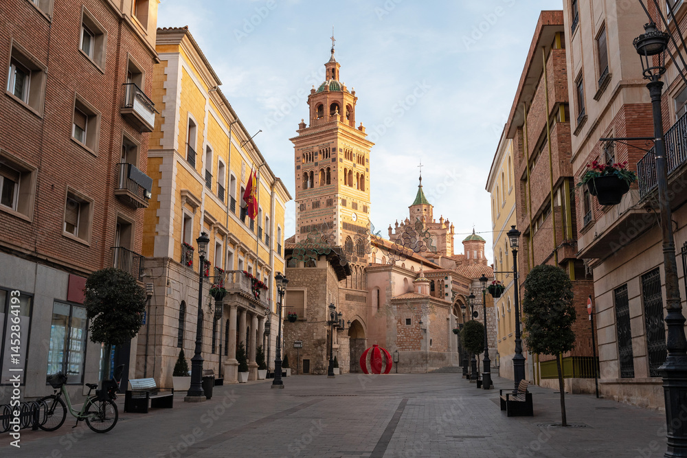 Naklejka premium Cathedral of Santa María de Mediavilla in Teruel. Aragón