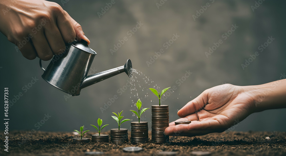 Growth of Wealth Through Investment and Nurturing Resources