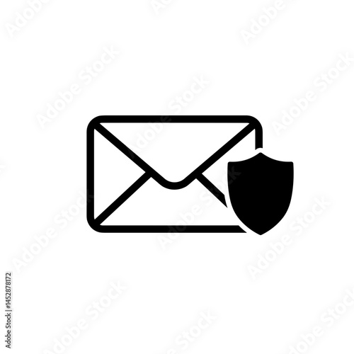 Email with shield icon for secure communication
