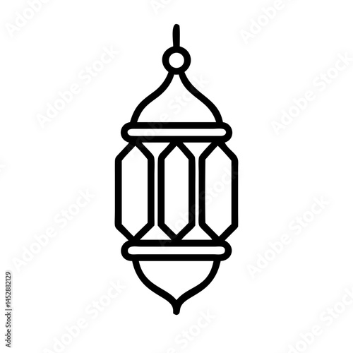 lamp on a white background
