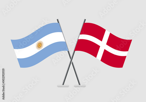 Antigua and Barbuda and Sovereign Military Order of Malta vector flags symbolizing international bond