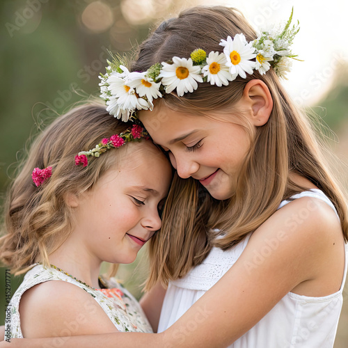 mother and daughter