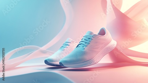 Stylish running shoes showcase innovation and design, perfect for athletes seeking comfort and performance in every step.