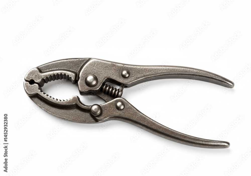 Nutcracker pliers on white background Nutcracker pliers on white background